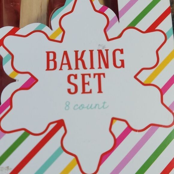 Kids 8 Count Baking Set- NIP - Picture 2 of 5